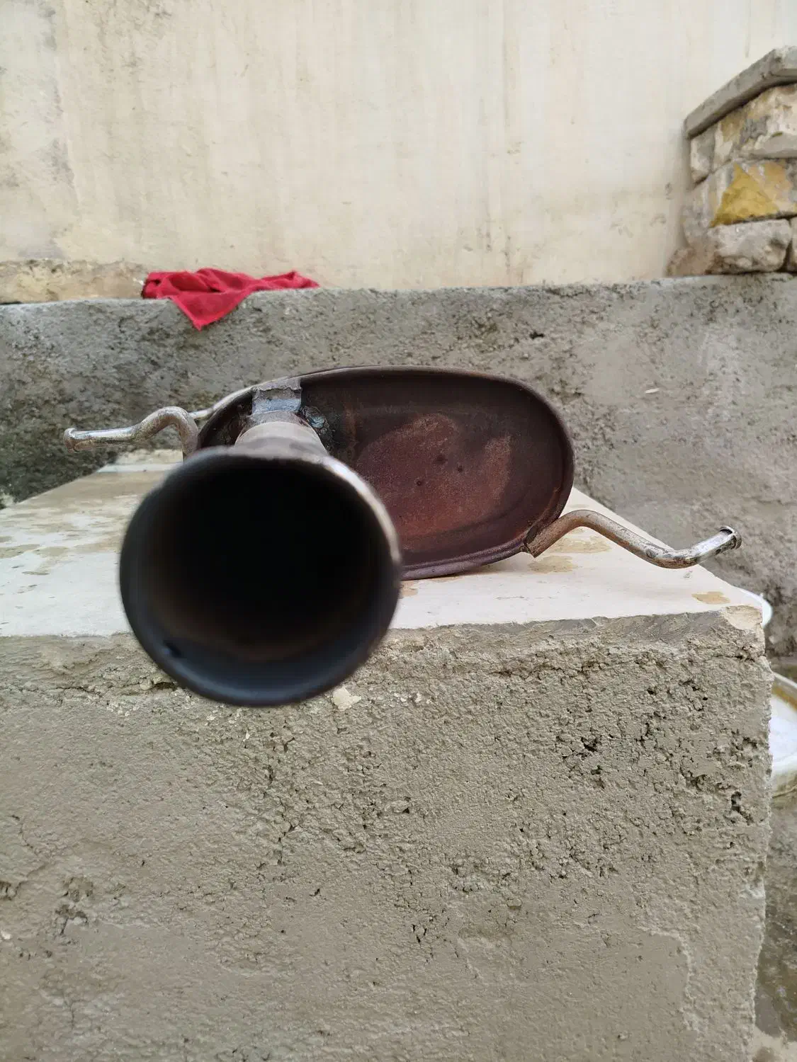 منبع اگزوز پرایدی (بلوچی)|قطعات یدکی و لوازم جانبی|فردیس, فردیس|دیوار