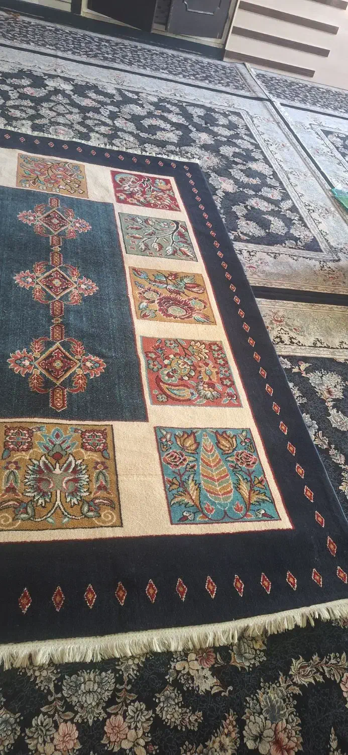 گلیم فرش۶متری|گلیم، جاجیم، گبه|نورآباد, |دیوار