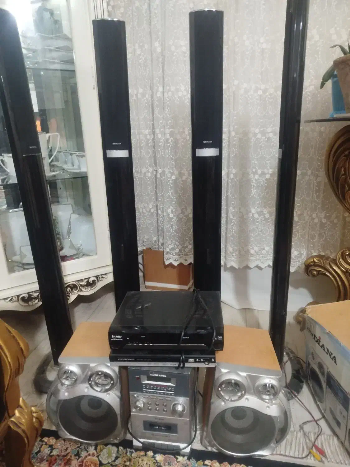 سینما خانواده وبانداضاف|سیستم صوتی خانگی|نیشابور, سرآب کوشک|دیوار