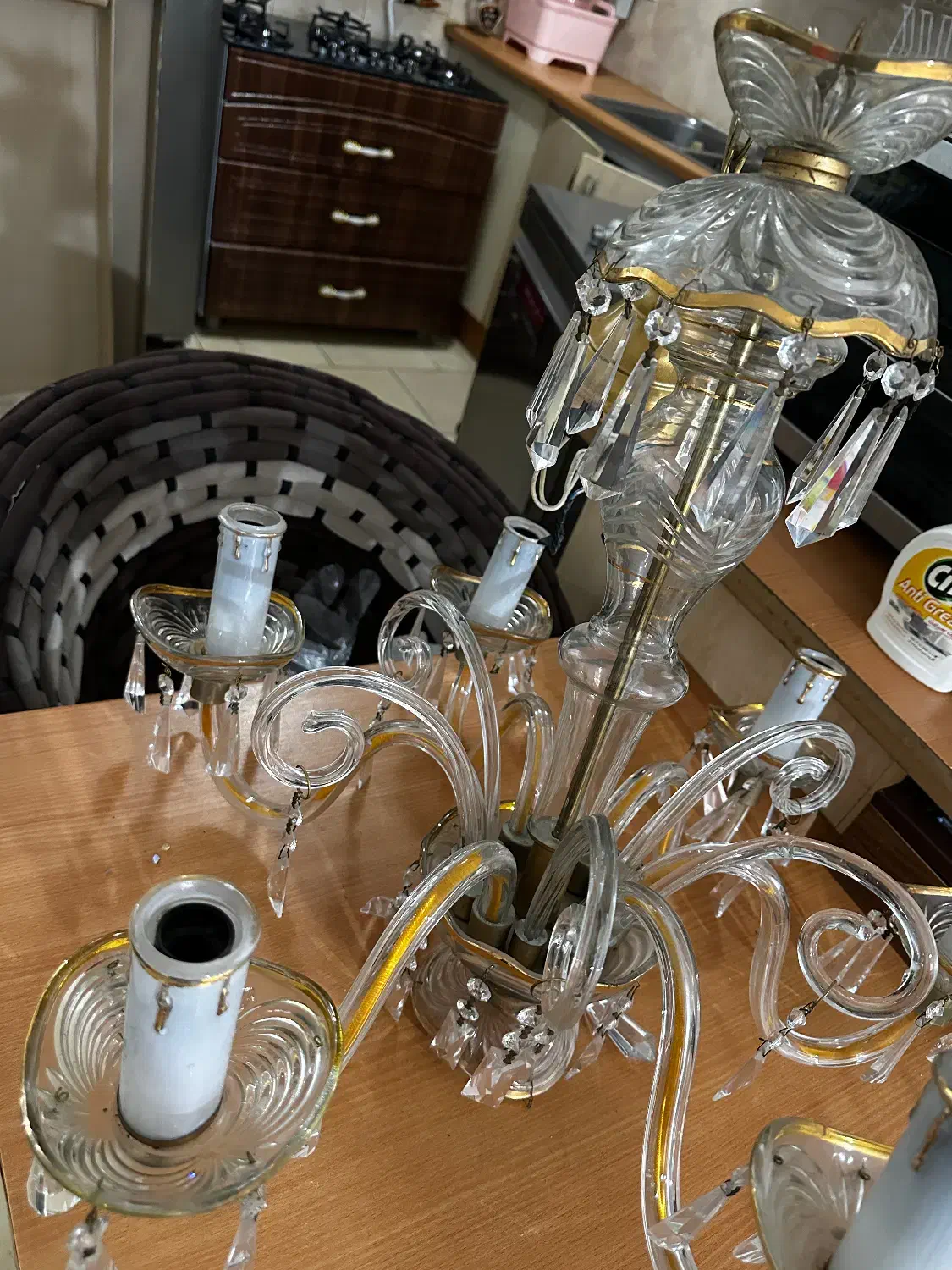 لوستر شیک|لوستر و چراغ آویز|کرج, باغ سیب|دیوار