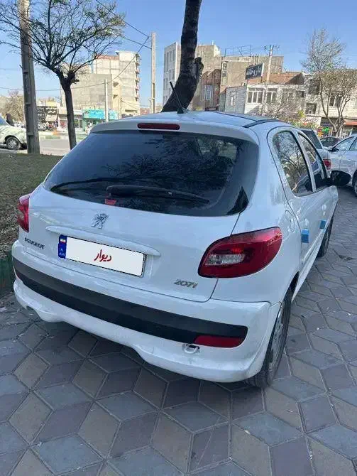 207 پانا بدونه رنگ بدونه ضربه|خودرو سواری و وانت|اردبیل, |دیوار