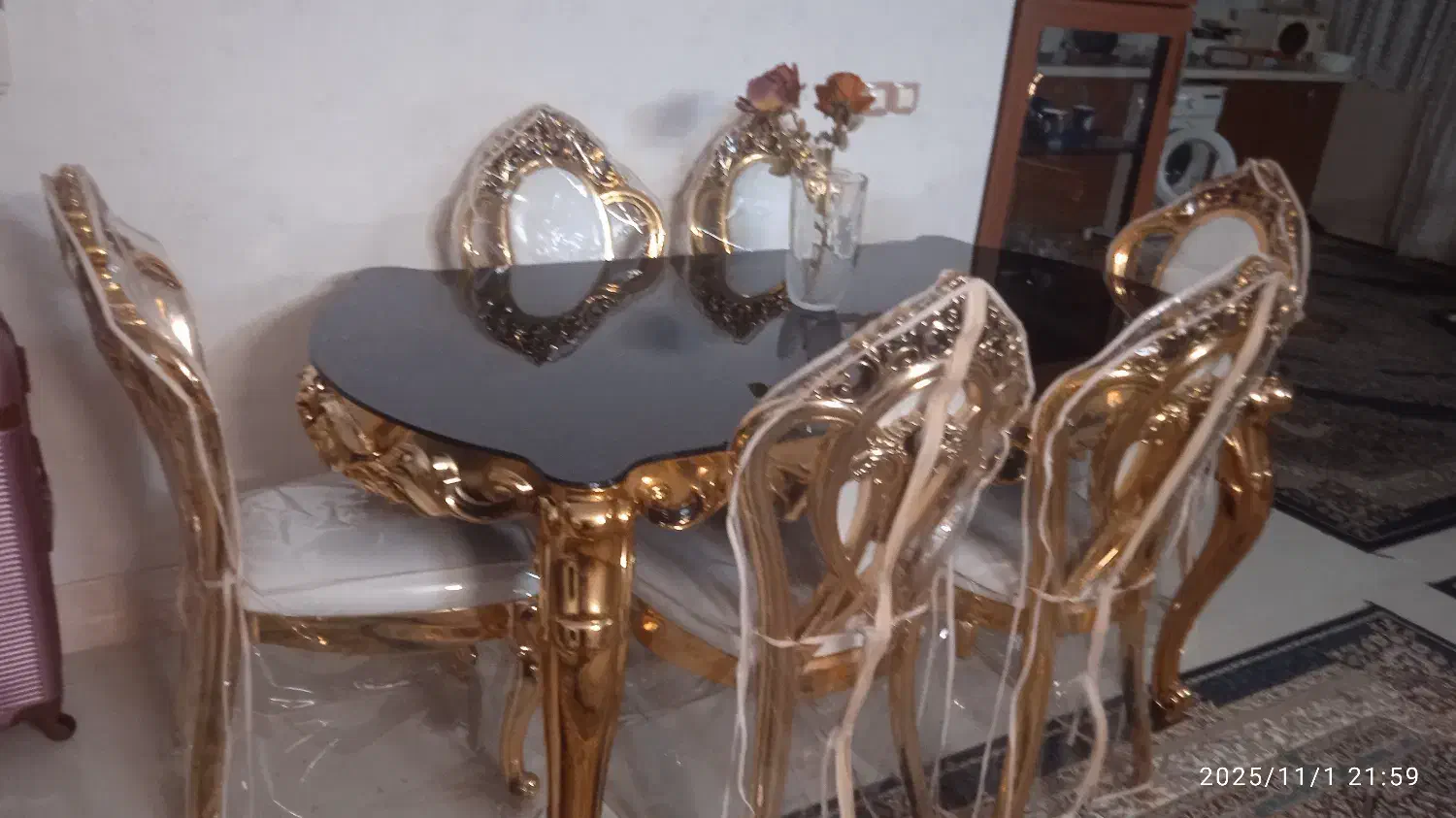 میز نهارخوری|میز و صندلی غذاخوری|مشهد, کارمندان دوم|دیوار