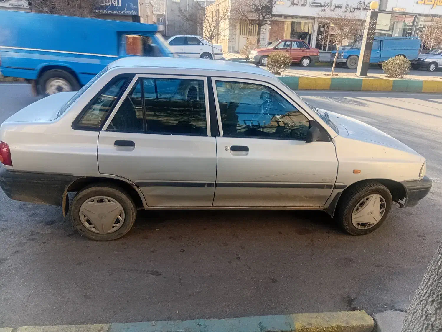 پراید مدل ۸۷ نقره ای|خودرو سواری و وانت|تاکستان, |دیوار