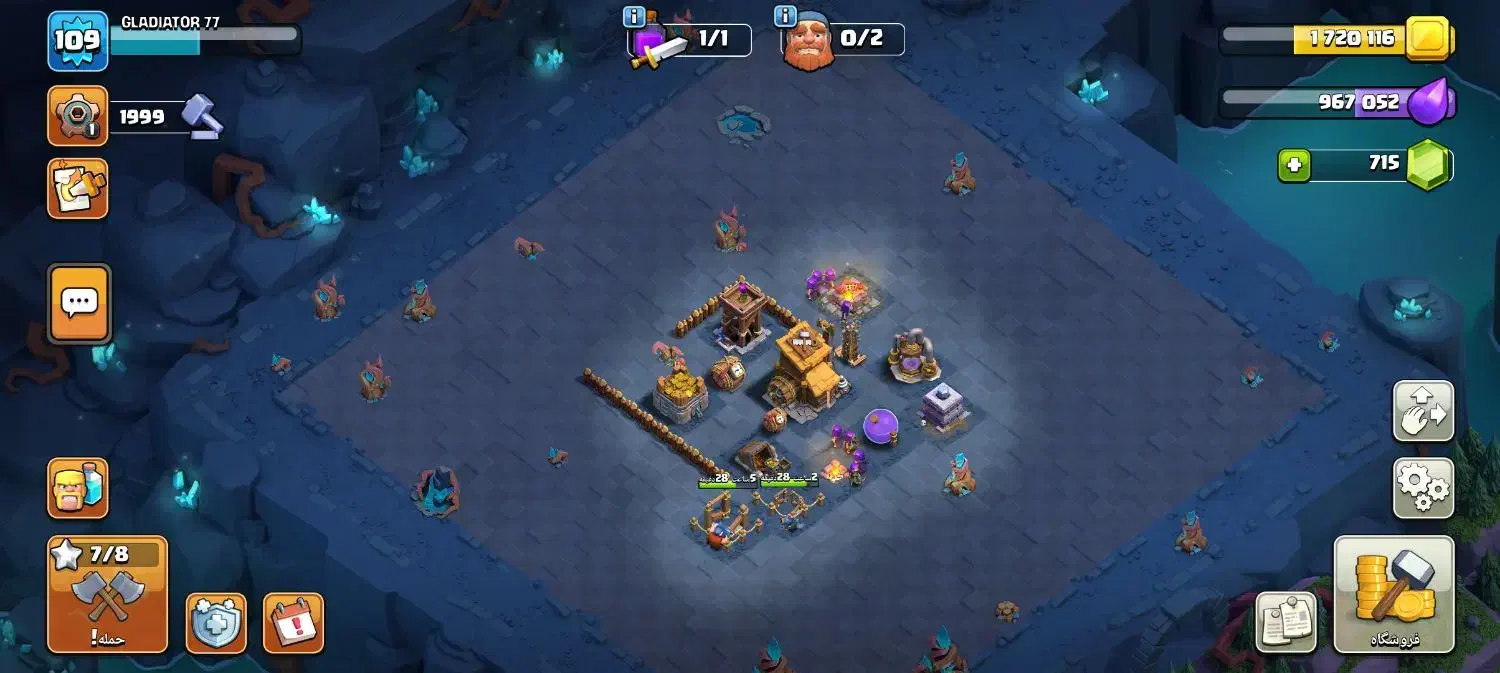 کلش اق کلنز لول ۱۰۹|کنسول، بازی ویدئویی و آنلاین|شبستر, |دیوار