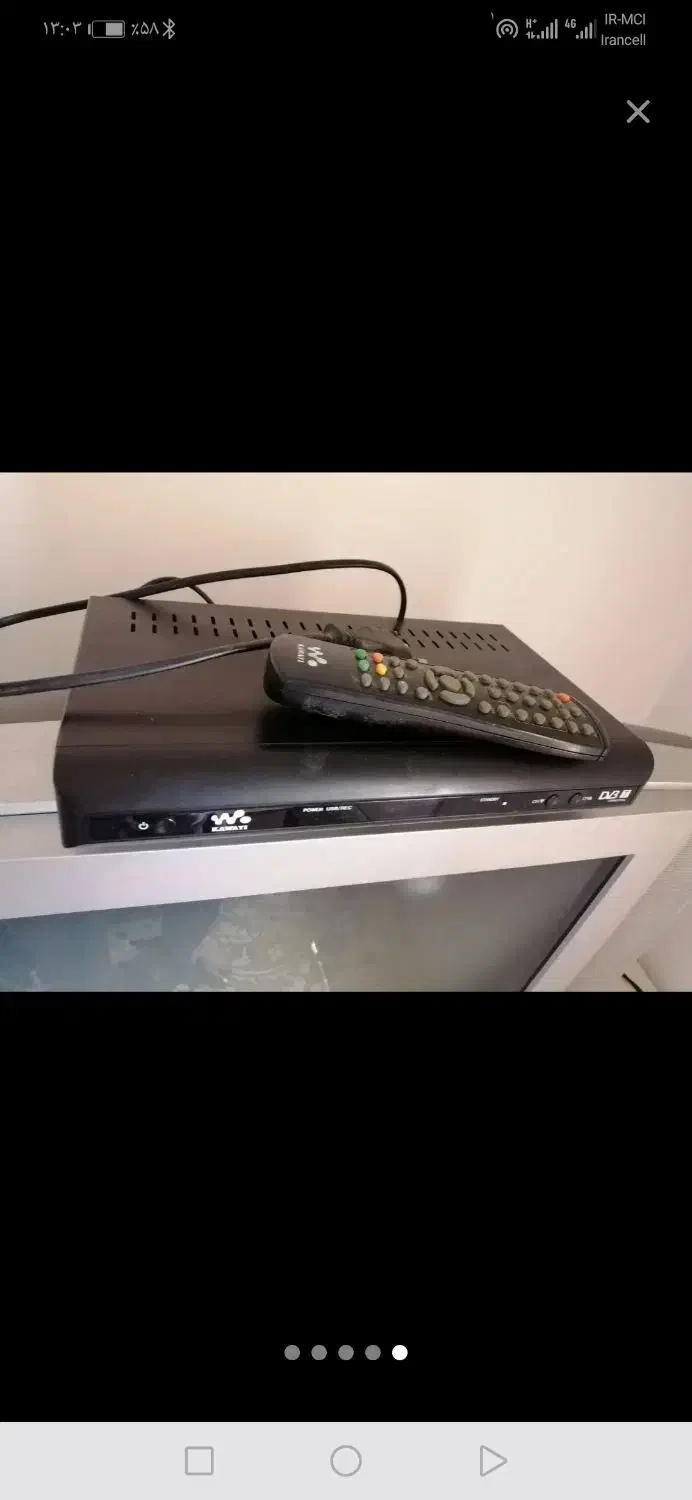 تلویزیون 21 اینچ و میز ودستگاه دیجیتال|صوتی و تصویری|گنبد کاووس, |دیوار