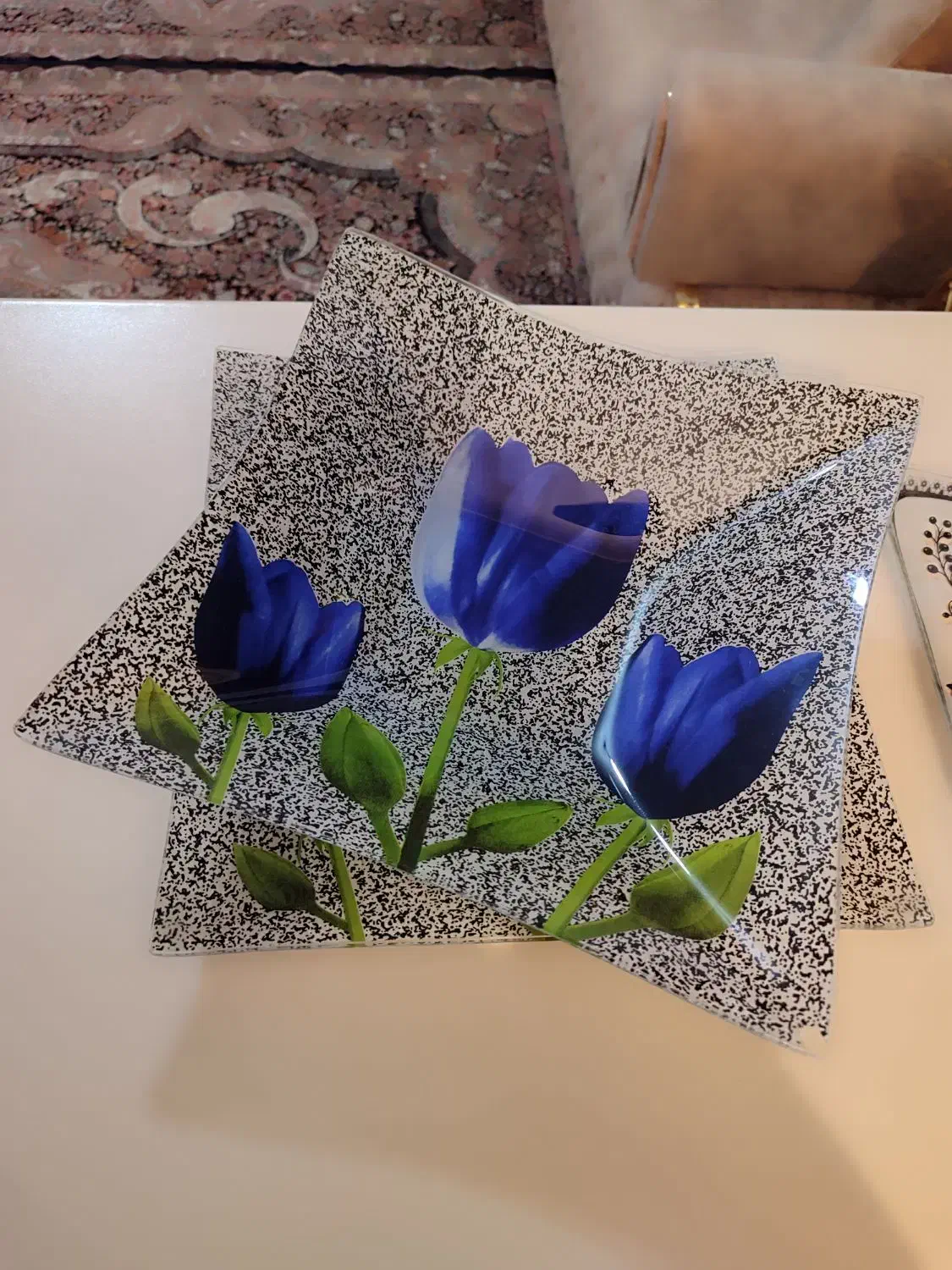 سینی مجلسی و شیشه ای|ظروف سرو و پذیرایی|تبریز, |دیوار