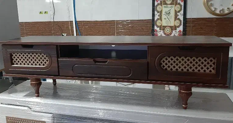 میز LCD حصیری|میز تلویزیون|شهرکرد, |دیوار