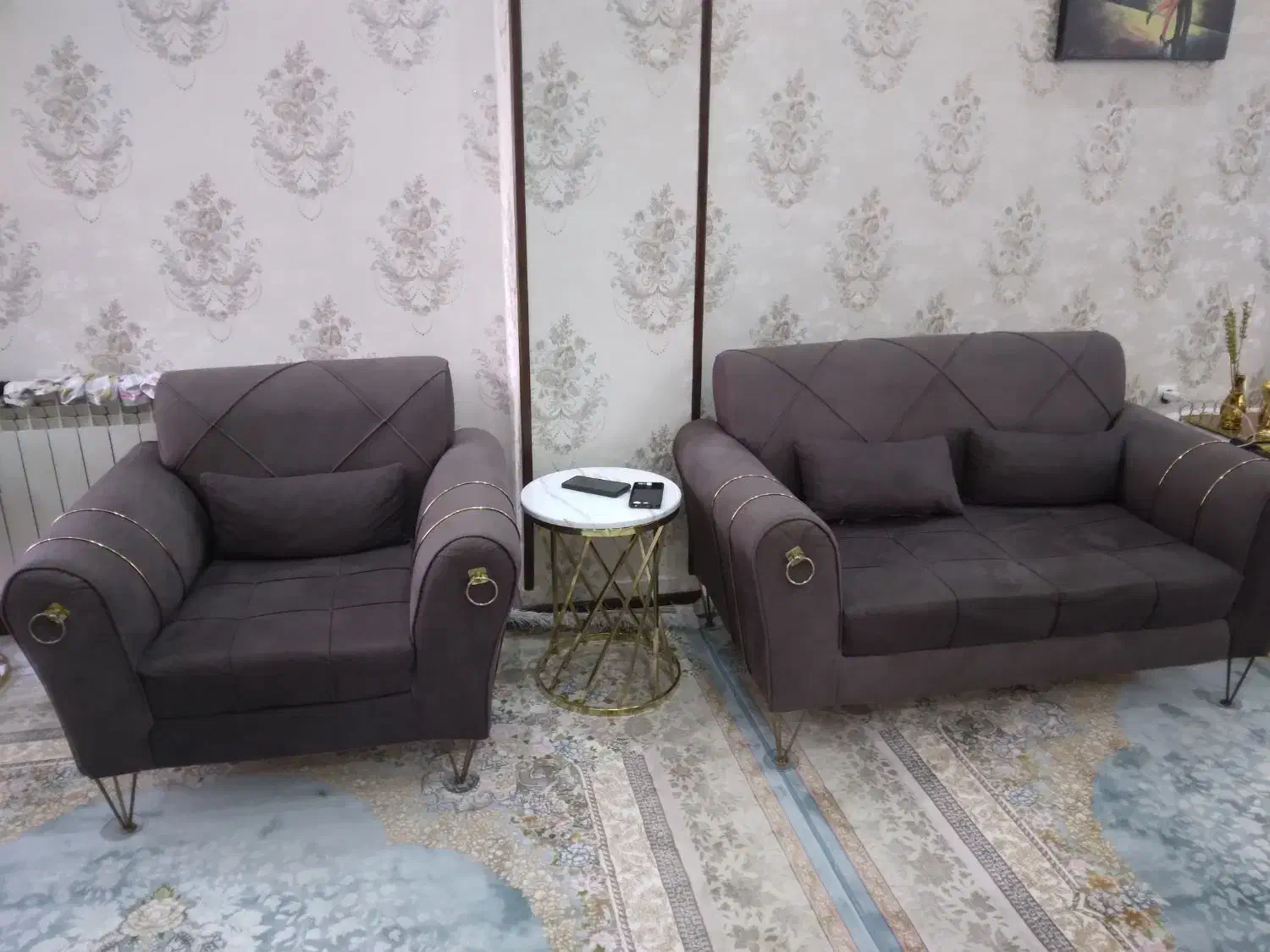 مبل|مبلمان خانگی و میز عسلی|پرند, فاز ۶|دیوار