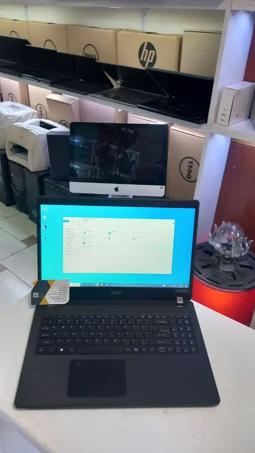 لپ تاپ نسل ۱۰ با جعبه و فاکتور فروشگاه|رایانه همراه|رشت, ساغری سازان|دیوار