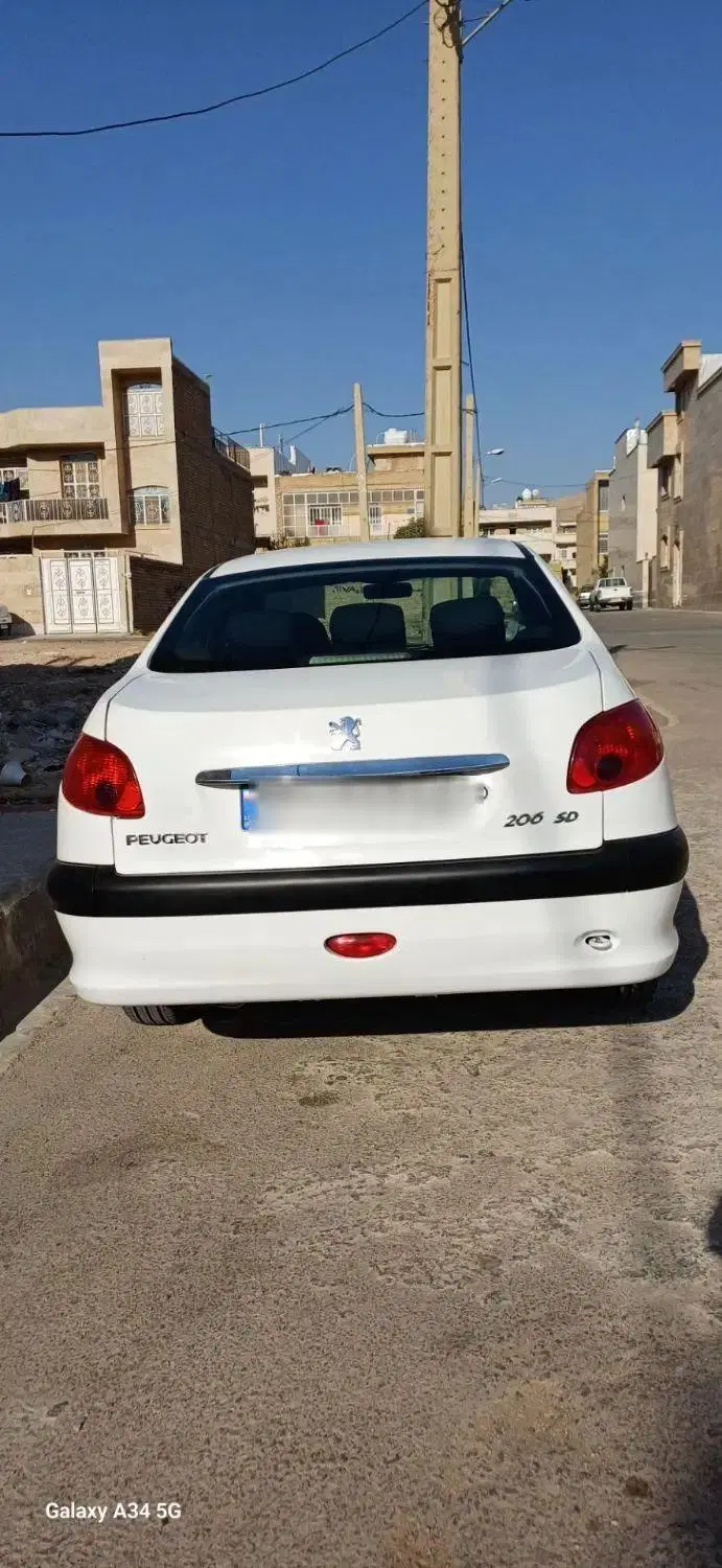 206sd|خودرو کلاسیک|شیراز, رکن‌آباد|دیوار