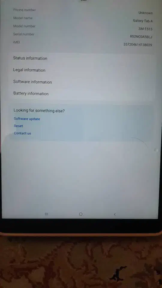 تبلت سامسونگ Galaxy Tab A(t515)|تبلت|تهران, تسلیحات|دیوار