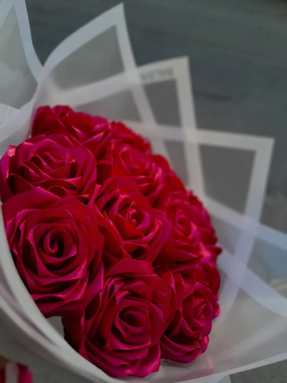 گل روبانی|گل مصنوعی|بجنورد, |دیوار