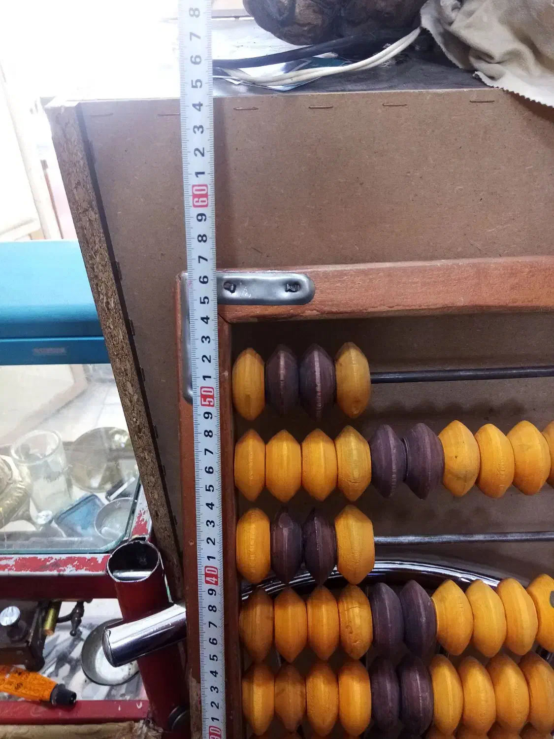 چرتکه قدیمی و سالم|کلکسیون اشیاء عتیقه|کاشمر, |دیوار