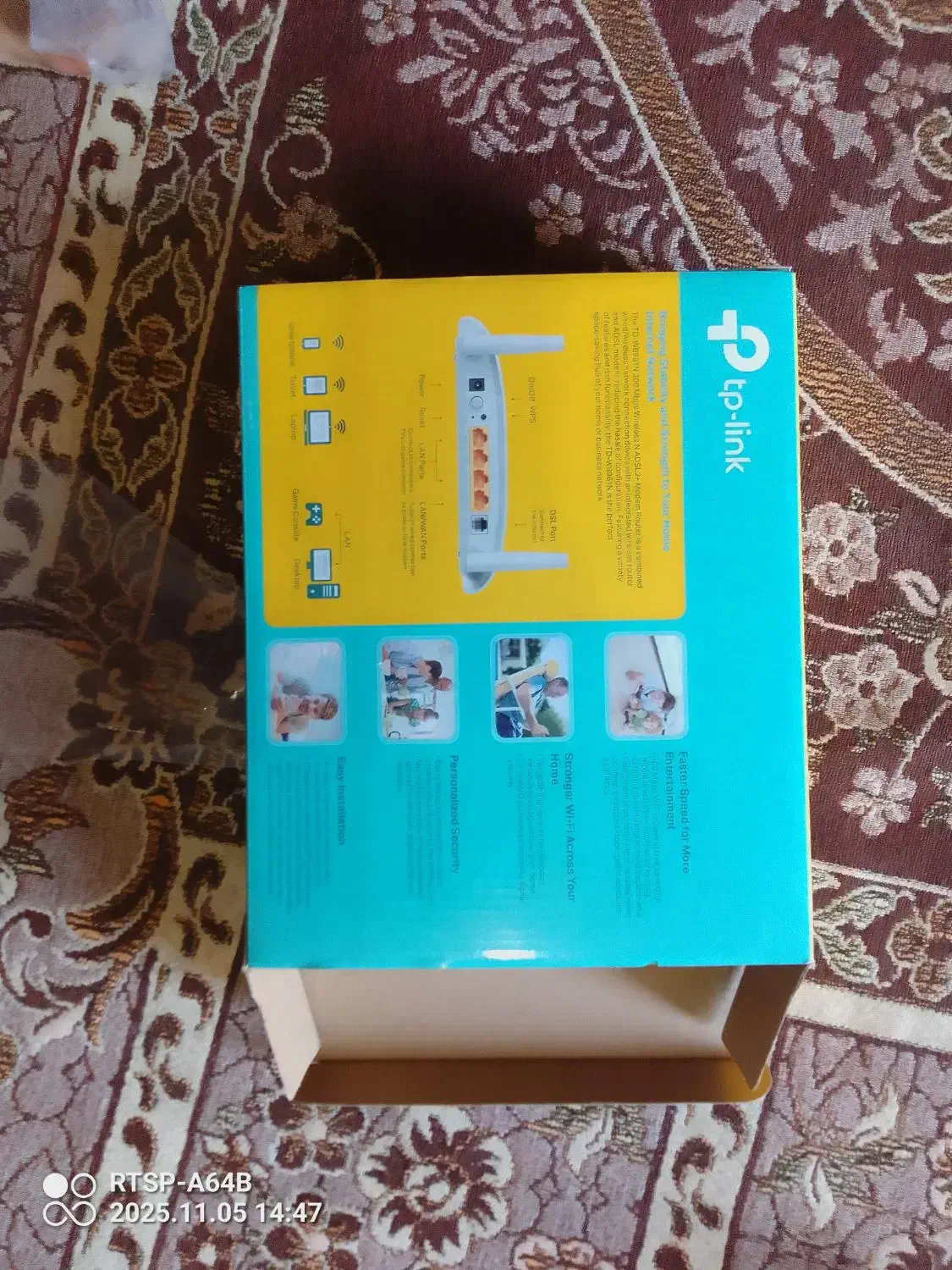 مودم تی پی لینک سیم کارتی نیست به خط ثابت وصل میشه|مودم و تجهیزات شبکه|چابهار, |دیوار