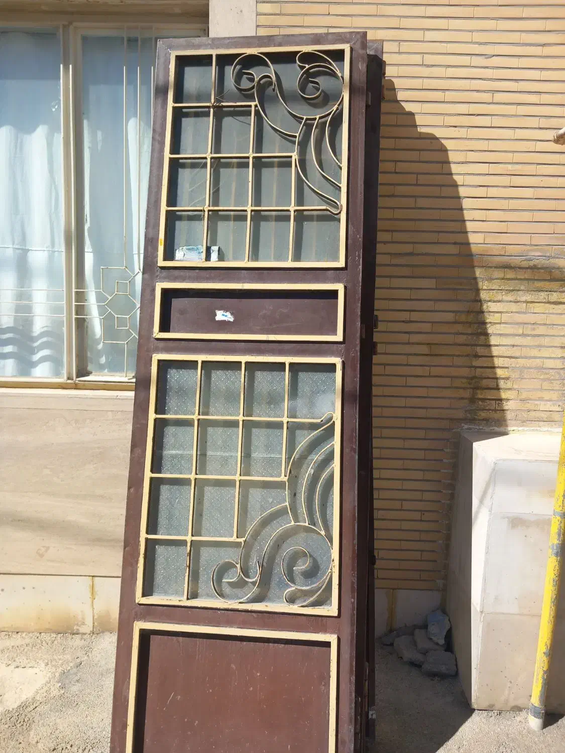 درب 4لنگه بدون چهارچوب|مصالح و تجهیزات ساختمان|ایلام, |دیوار