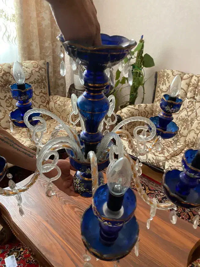 لوستر|لوستر و چراغ آویز|سمنان, |دیوار