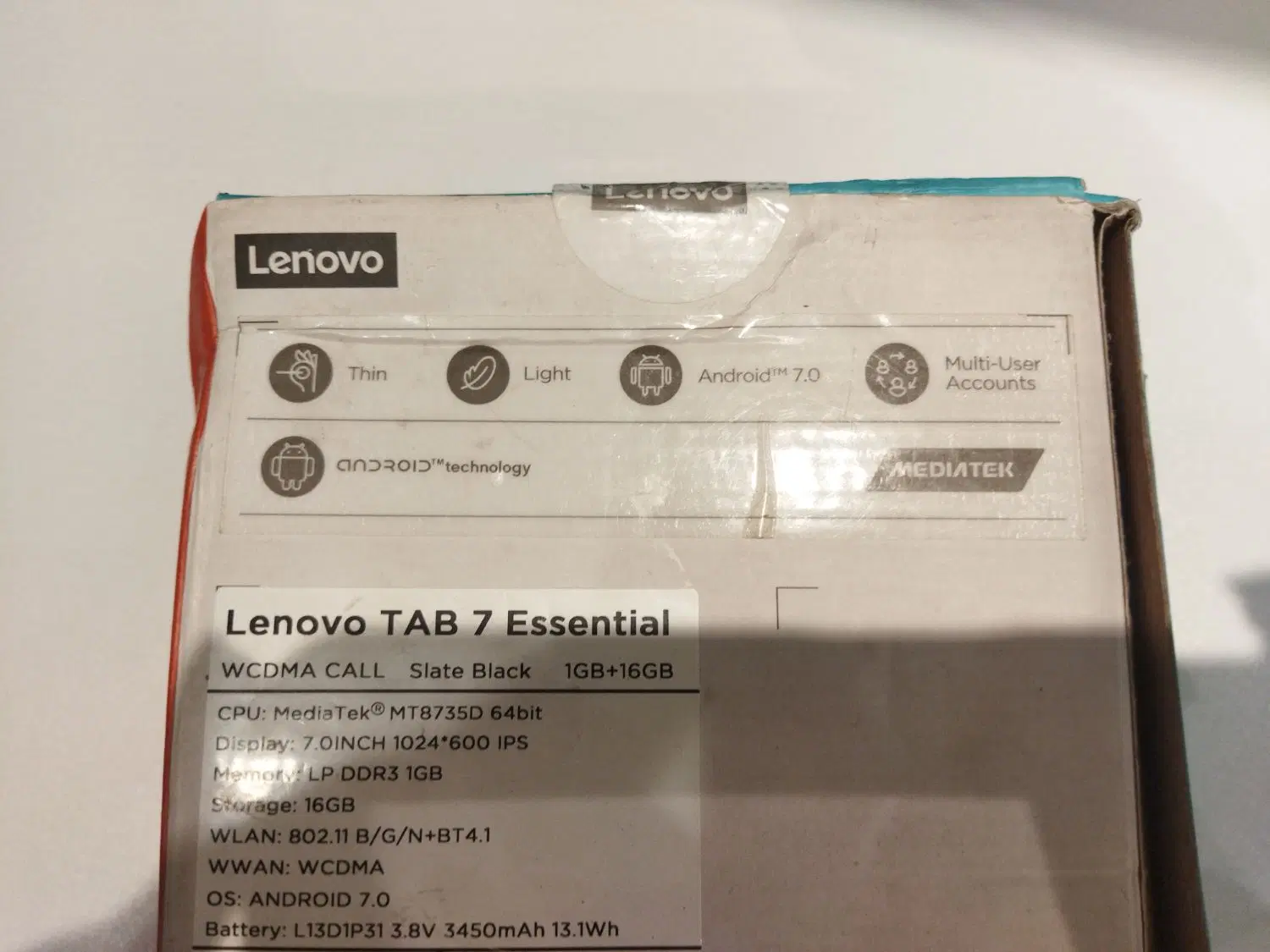 Lenovo tab7 Essential|تبلت|تهران, جردن|دیوار