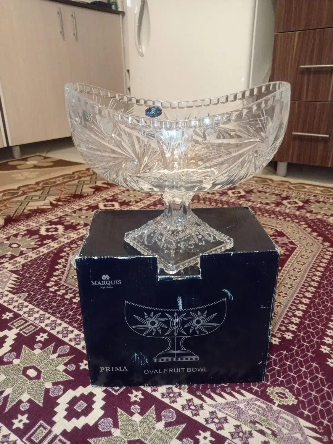 ظرف کشکول کریستالی خورشیدی|ظروف سرو و پذیرایی|مشهد, نوید|دیوار