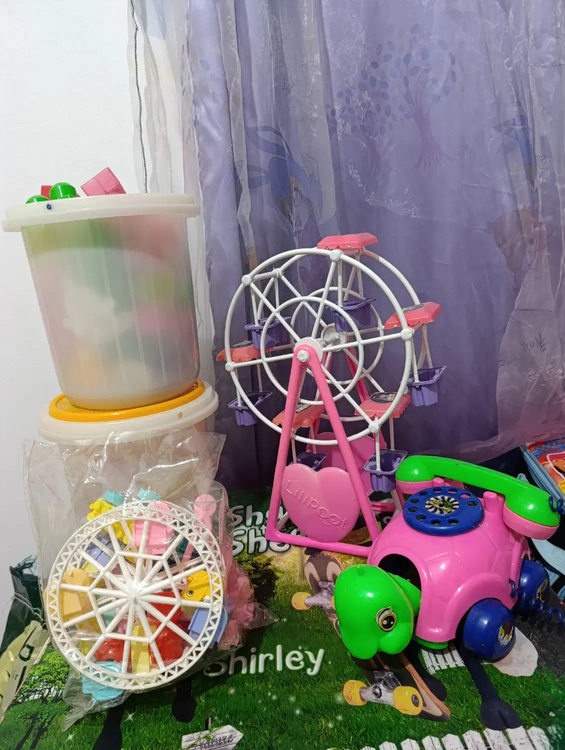 خانه سازی و چرخ فلک|اسباببازی بچه|اهواز, بهارستان|دیوار