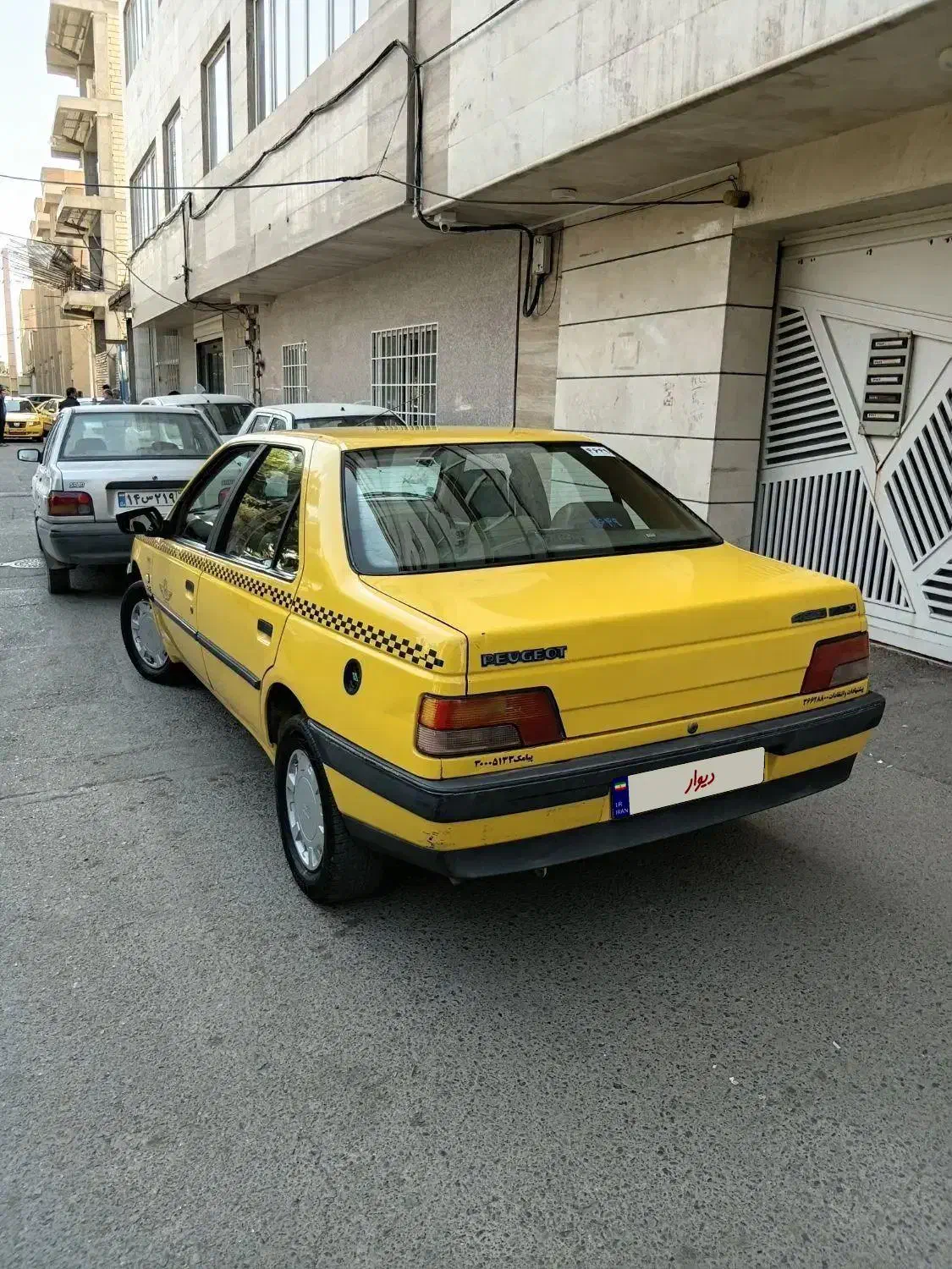 تاکسی پژو ۹۶ بی رنگ|خودرو سواری و وانت|قم, انصارالحسین|دیوار