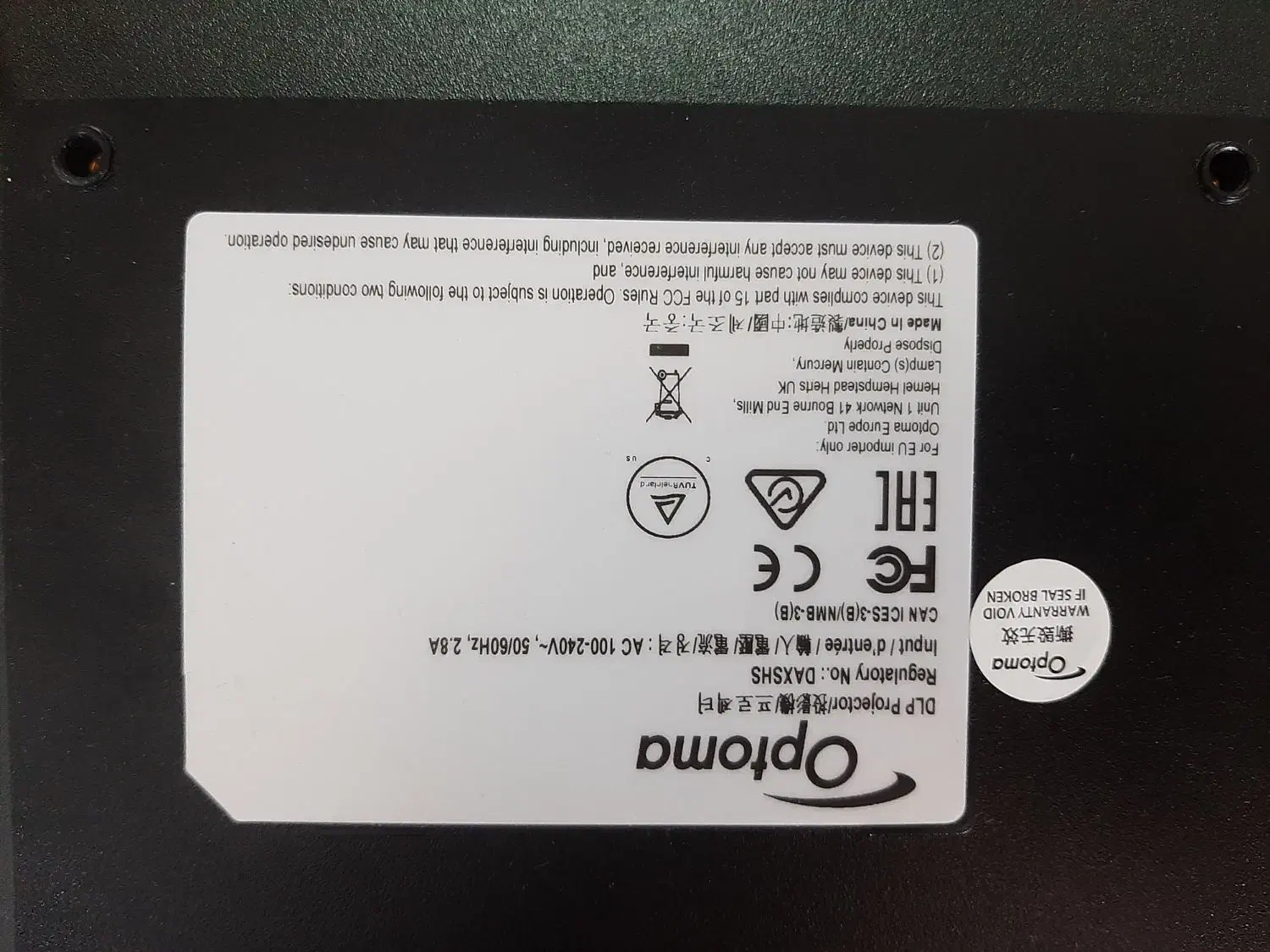 ویدیو پرژکتور|تلویزیون و پروژکتور|تهران, علم و صنعت|دیوار