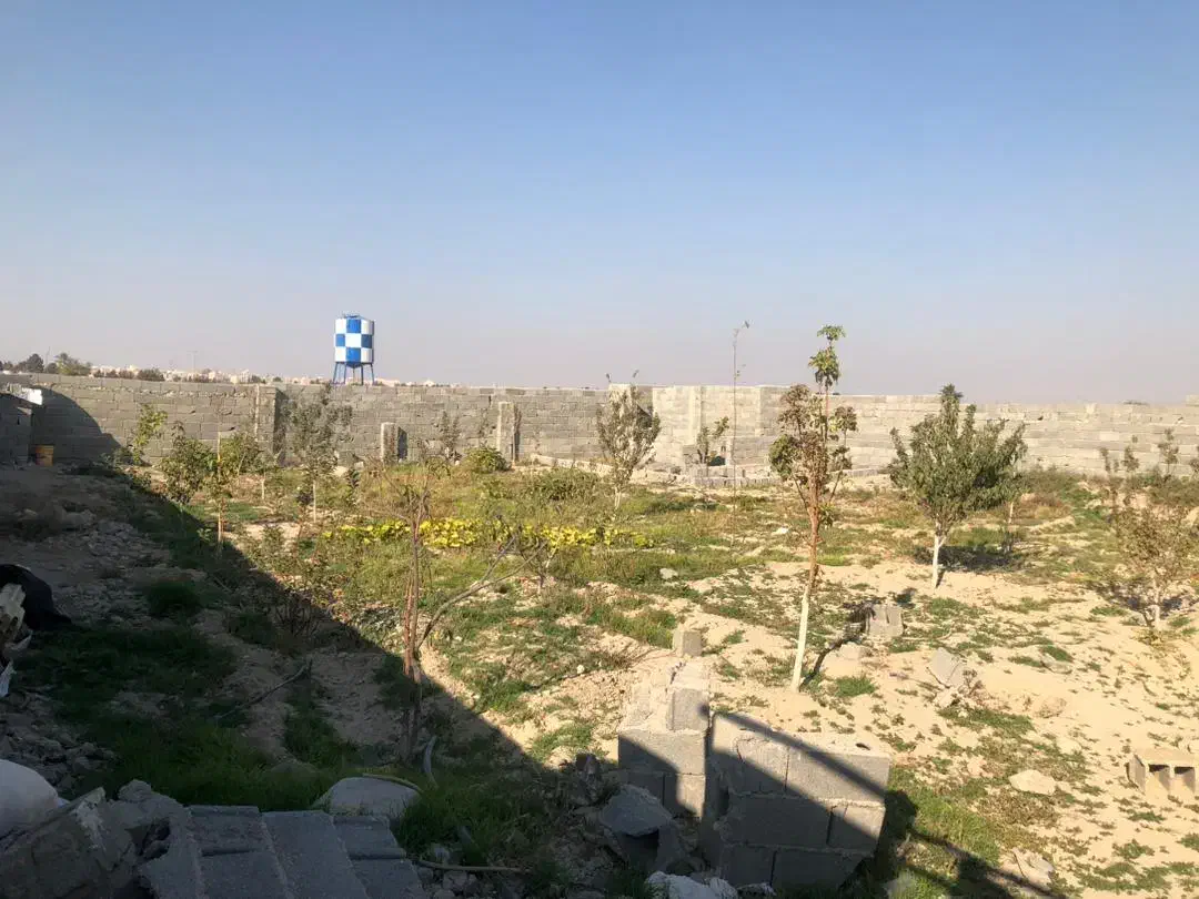 باغچه 550متری چاردیواری نگهبانی و آب برق مصرفی|فروش زمین و ملک کلنگی|رباط‌کریم, رباط‌کریم|دیوار