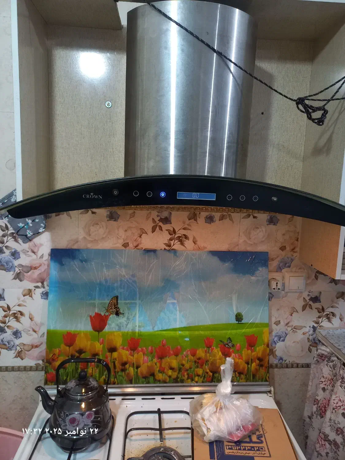 هود CROWN اصلی|هود|قم, تعویض پلاک|دیوار