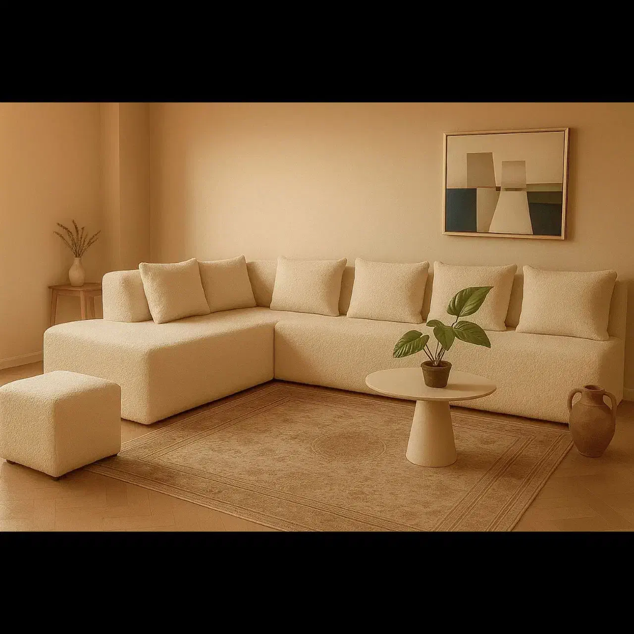 مبل ال تدی شیش نفره|مبلمان خانگی و میز عسلی|چهاردانگه (تهران), |دیوار