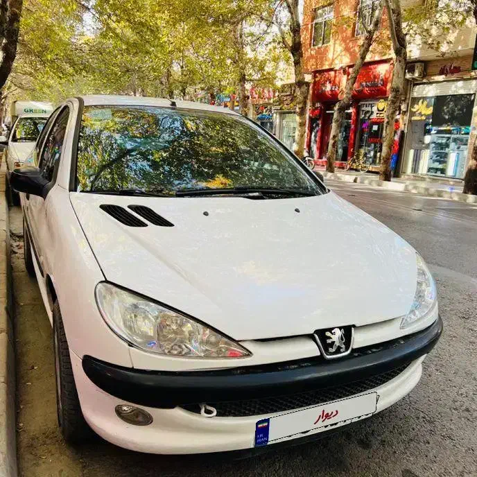 ۲۰۶ تیپ ۲ مدل ۹۷ بی رنگ|خودرو سواری و وانت|اصفهان, پوریای ولی|دیوار