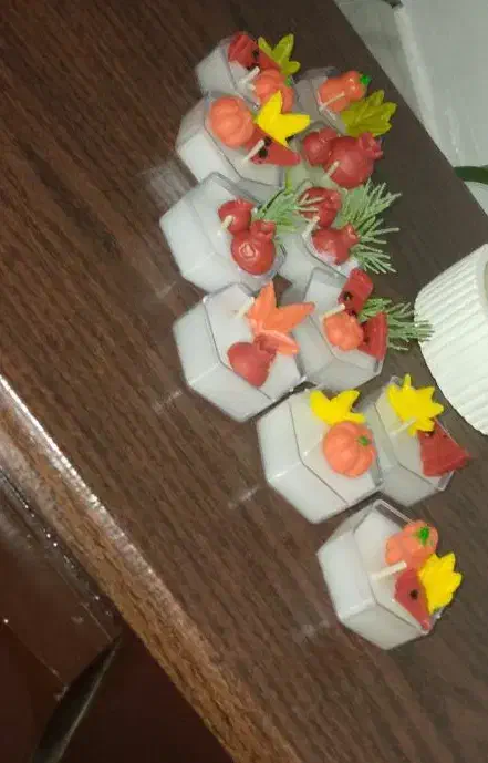 شمع وارمری یلدا|صنایع دستی و سایر لوازم تزئینی|شهرضا, |دیوار