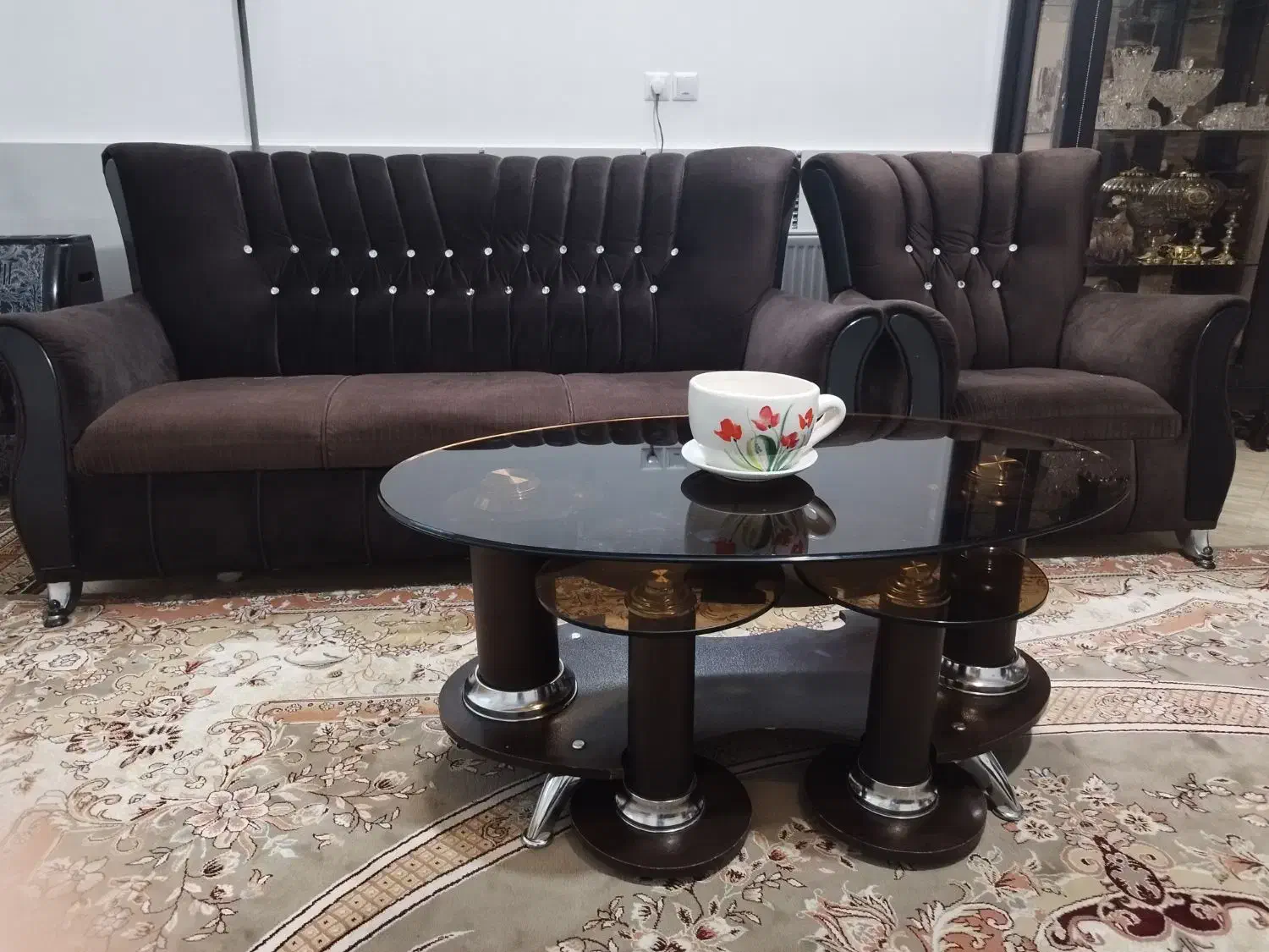 مبل و جلو مبلی|مبلمان خانگی و میز عسلی|محمدیه-قزوین, |دیوار
