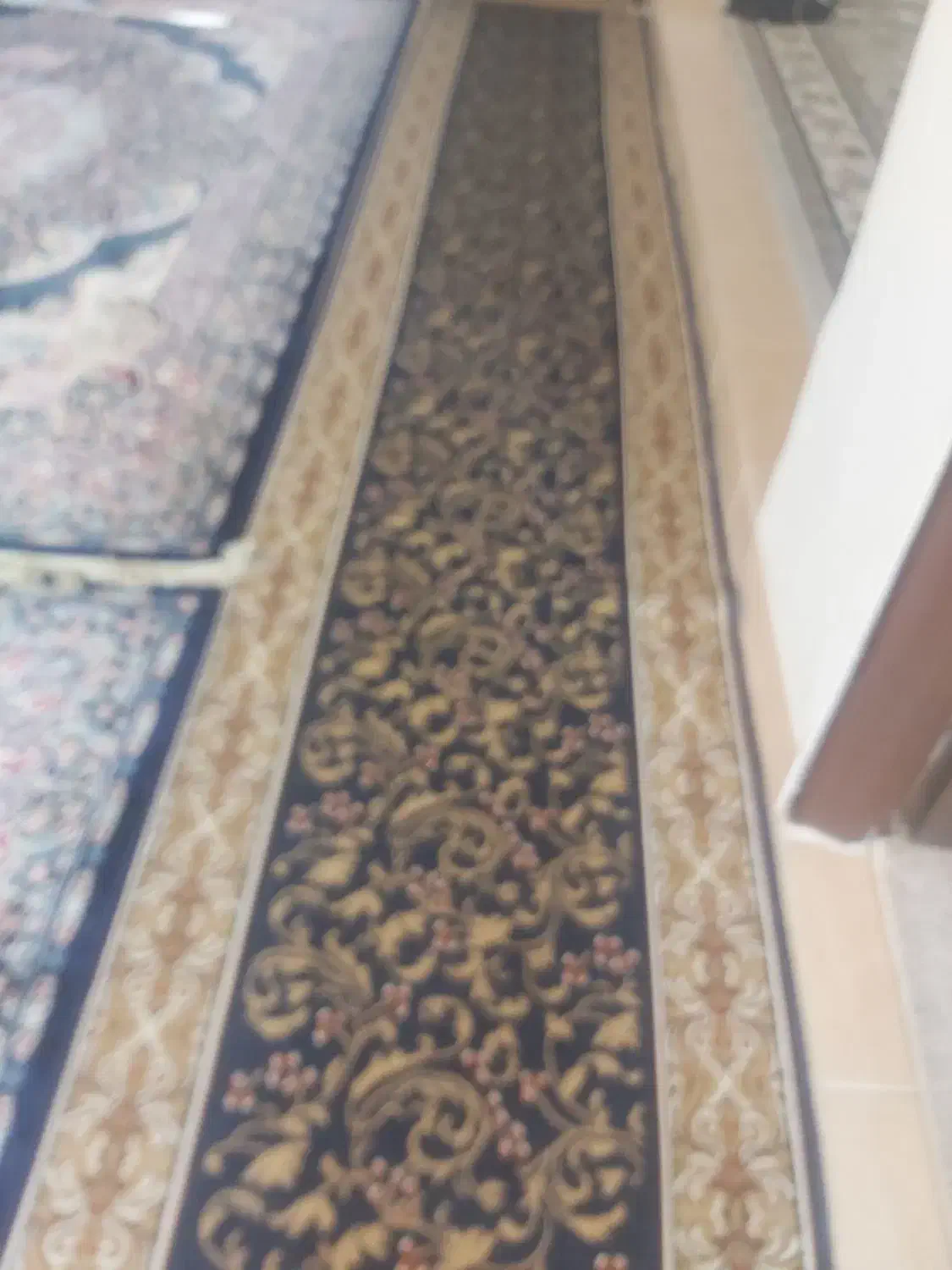 یک قطعه کناره گلیم ۷ متری عرض ۹۰ سانتی متر|گلیم، جاجیم، گبه|ایلام, |دیوار