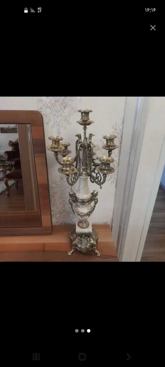 شمعدان وساعت|ساعت دیواری و تزئینی|الیگودرز, |دیوار