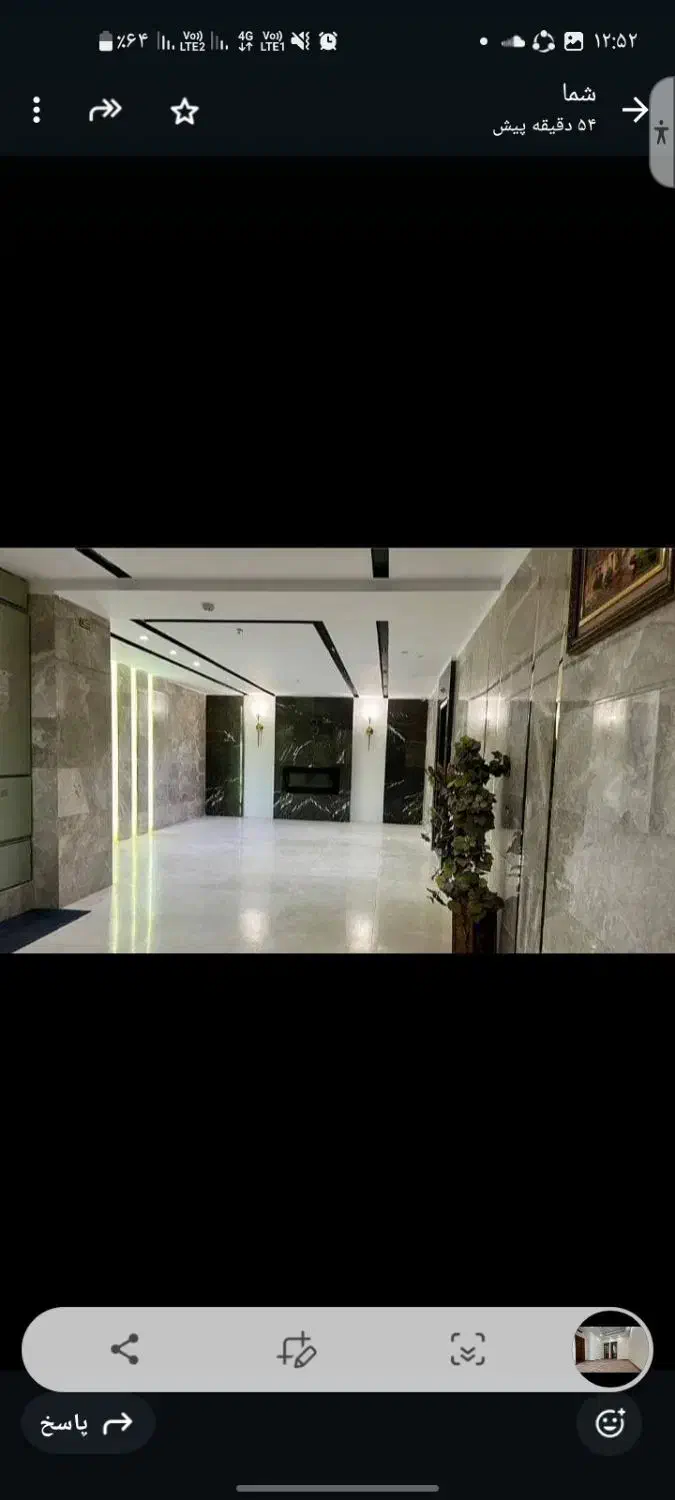 ۱۰۵متر ۲ خوابه/برج باغ بنیتا/آفتاب گیر|فروش آپارتمان|کن, |دیوار