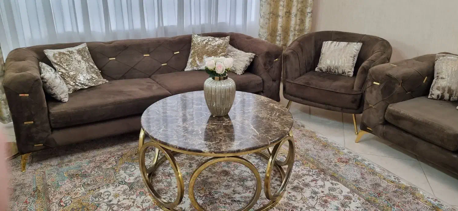 مبلمان چستر مخمل|مبلمان خانگی و میز عسلی|قزوین, |دیوار