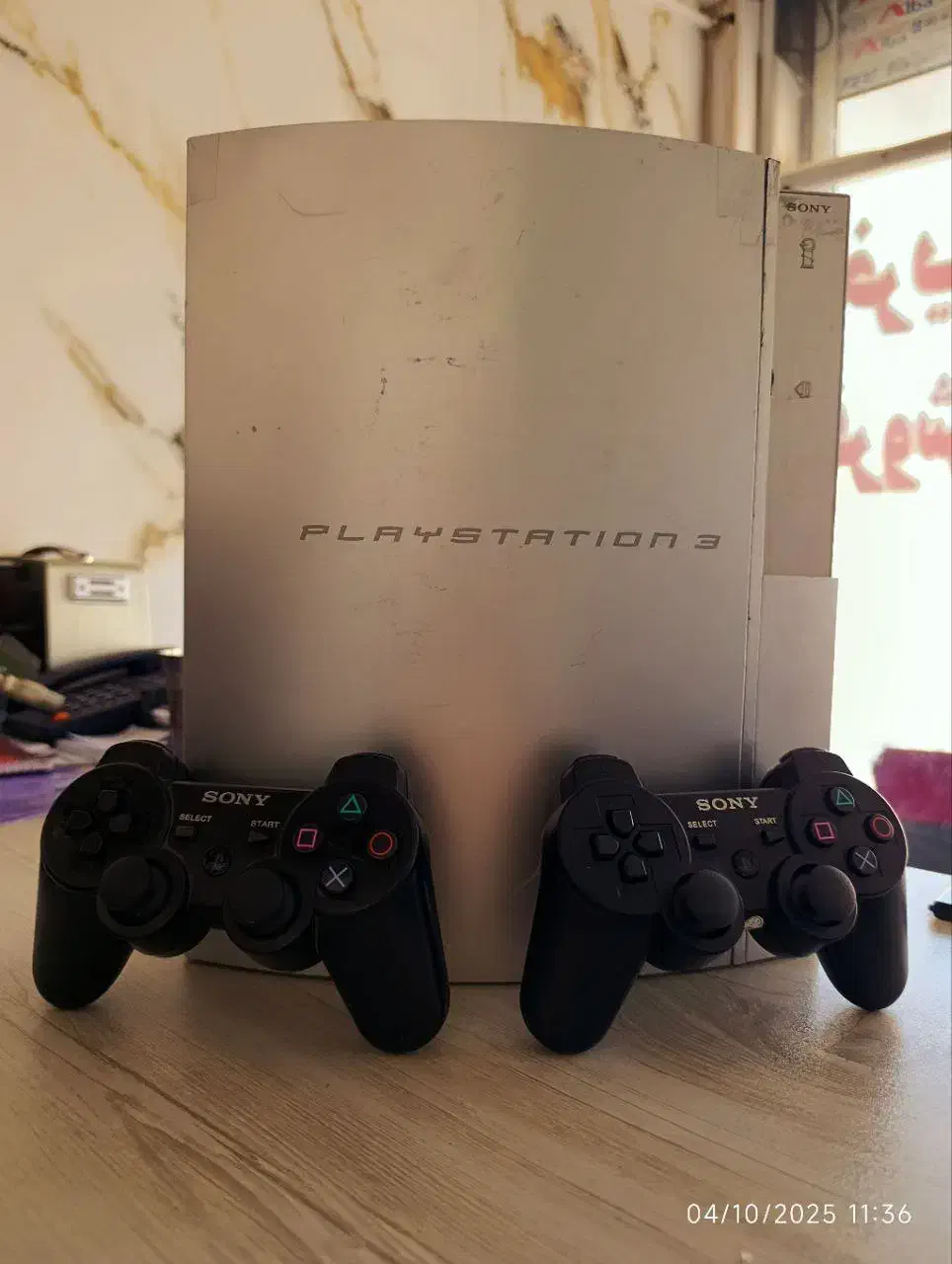 ps3 500 دودسته معاوضه با گوشی|کنسول، بازی ویدئویی و آنلاین|شیراز, محراب|دیوار