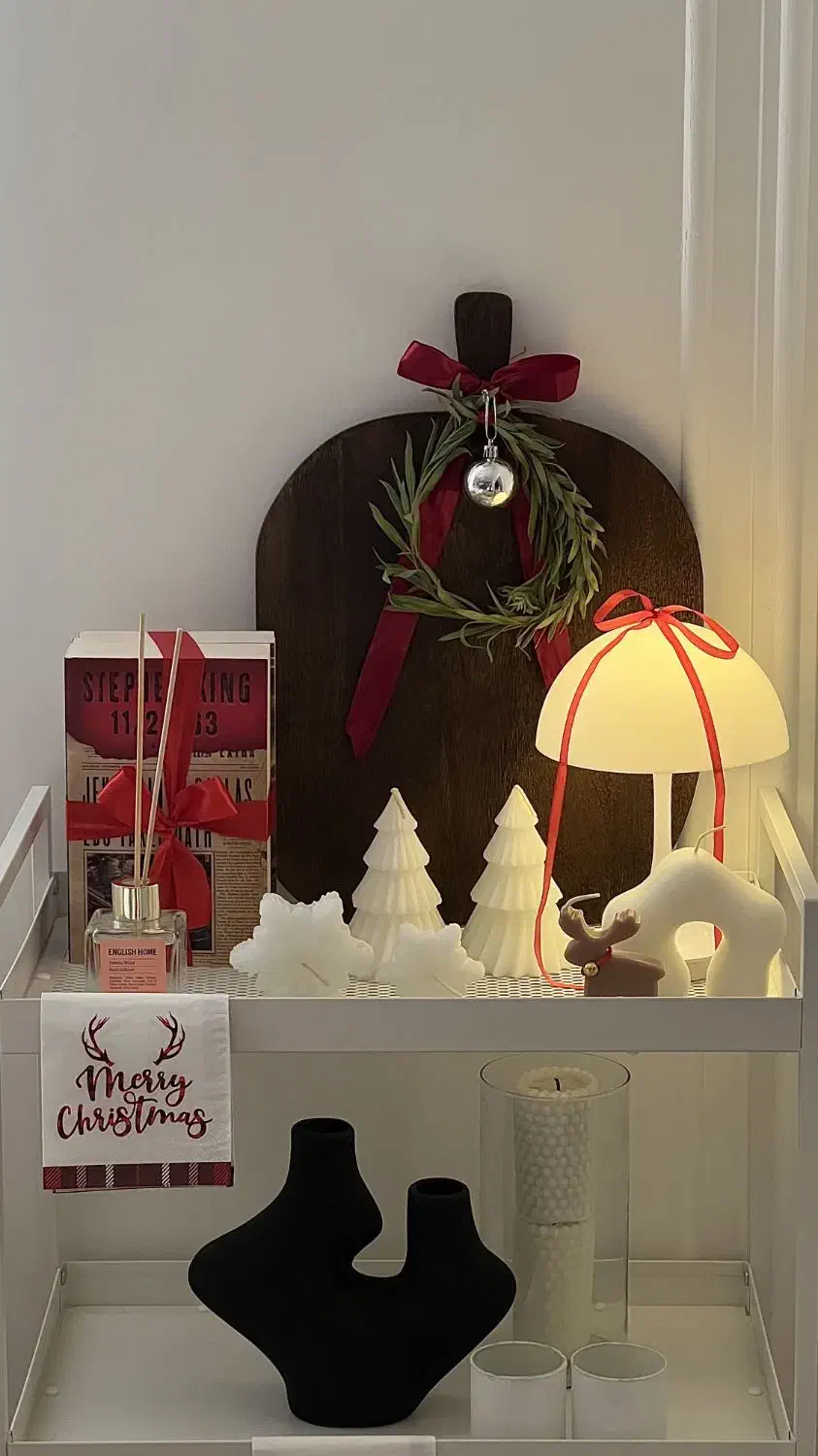 شمع های زمستانی و کریسمسی|صنایع دستی و سایر لوازم تزئینی|اهواز, رسالت|دیوار