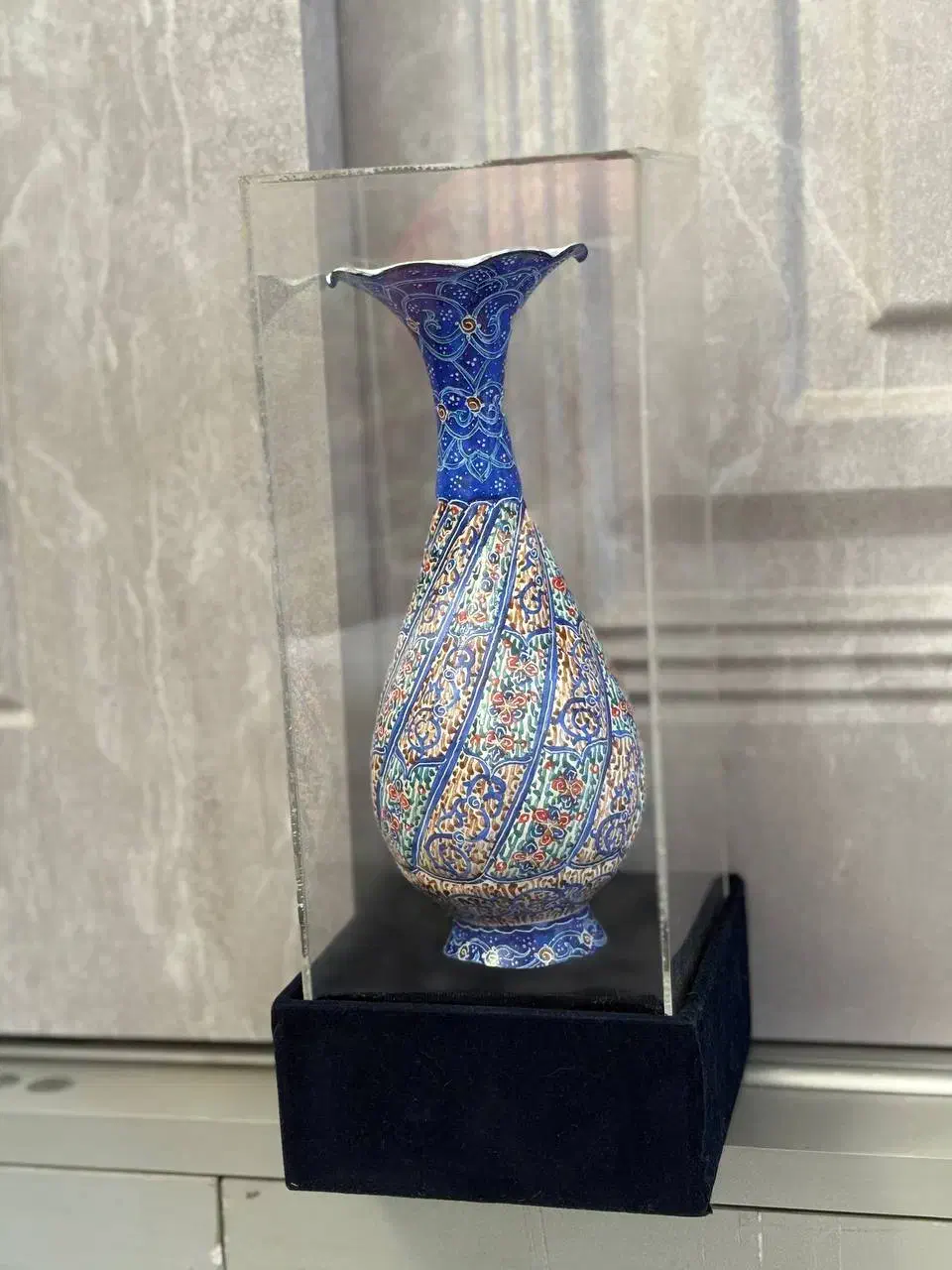 گلدان میناکاری|صنایع دستی و سایر لوازم تزئینی|تهران, سلسبیل شمالی|دیوار