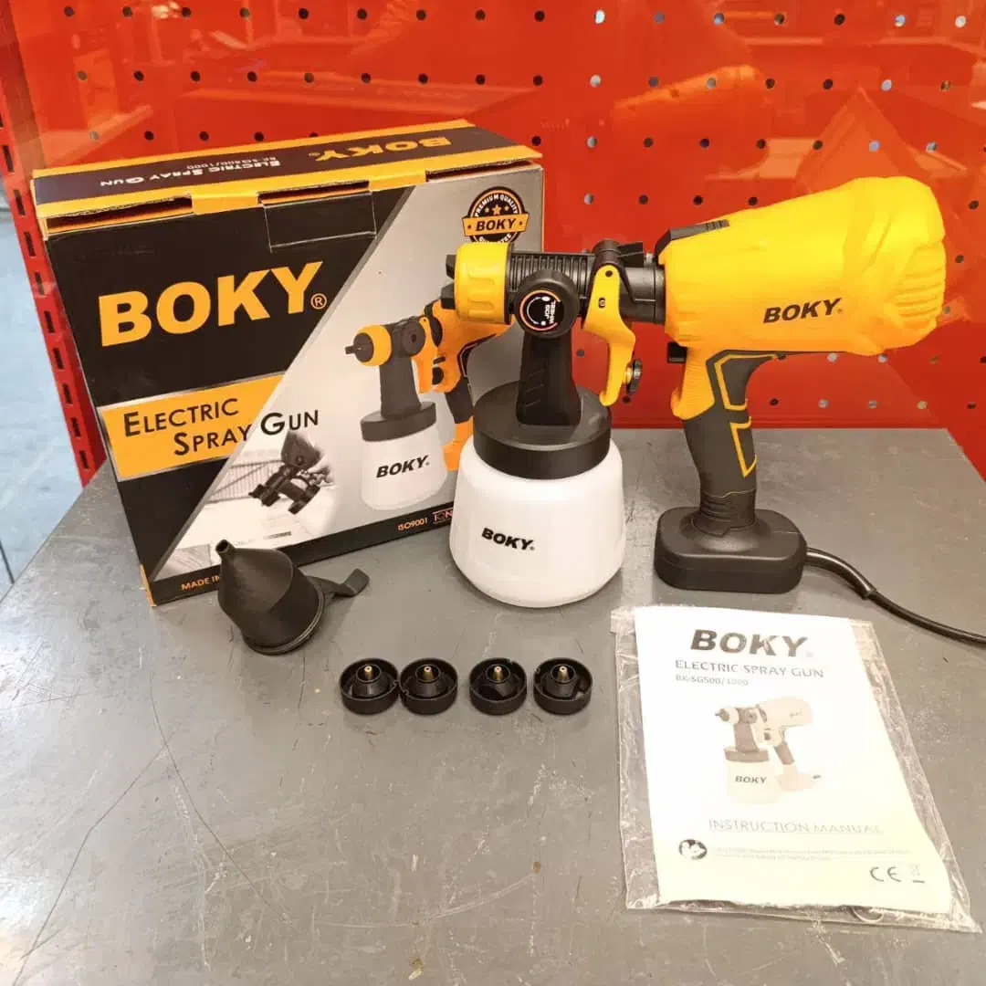 پیستوله رنگ برقی پر قدرت بوکی ۵۰۰ وات|ابزارآلات|شیراز, بازار|دیوار