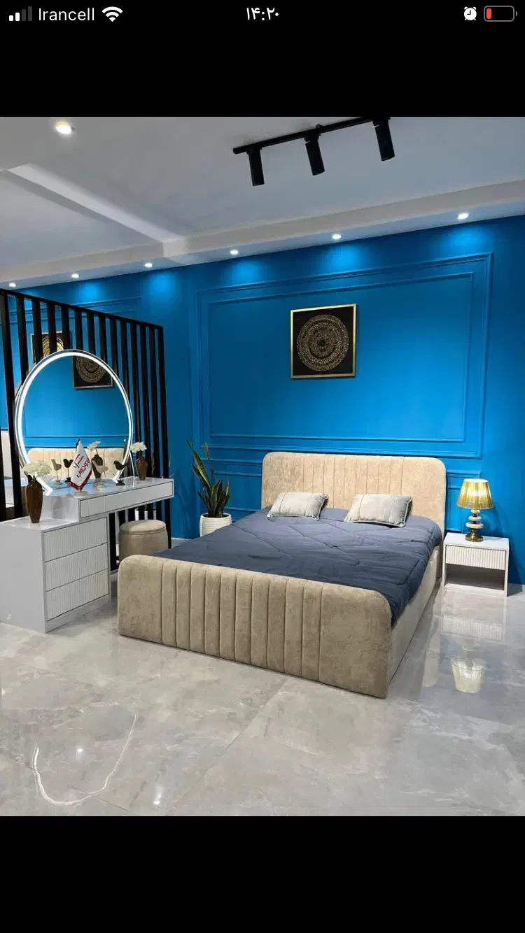 تخت خواب+سرویس خواب اهورا|تخت و سرویس خواب|مشکین‌دشت, |دیوار