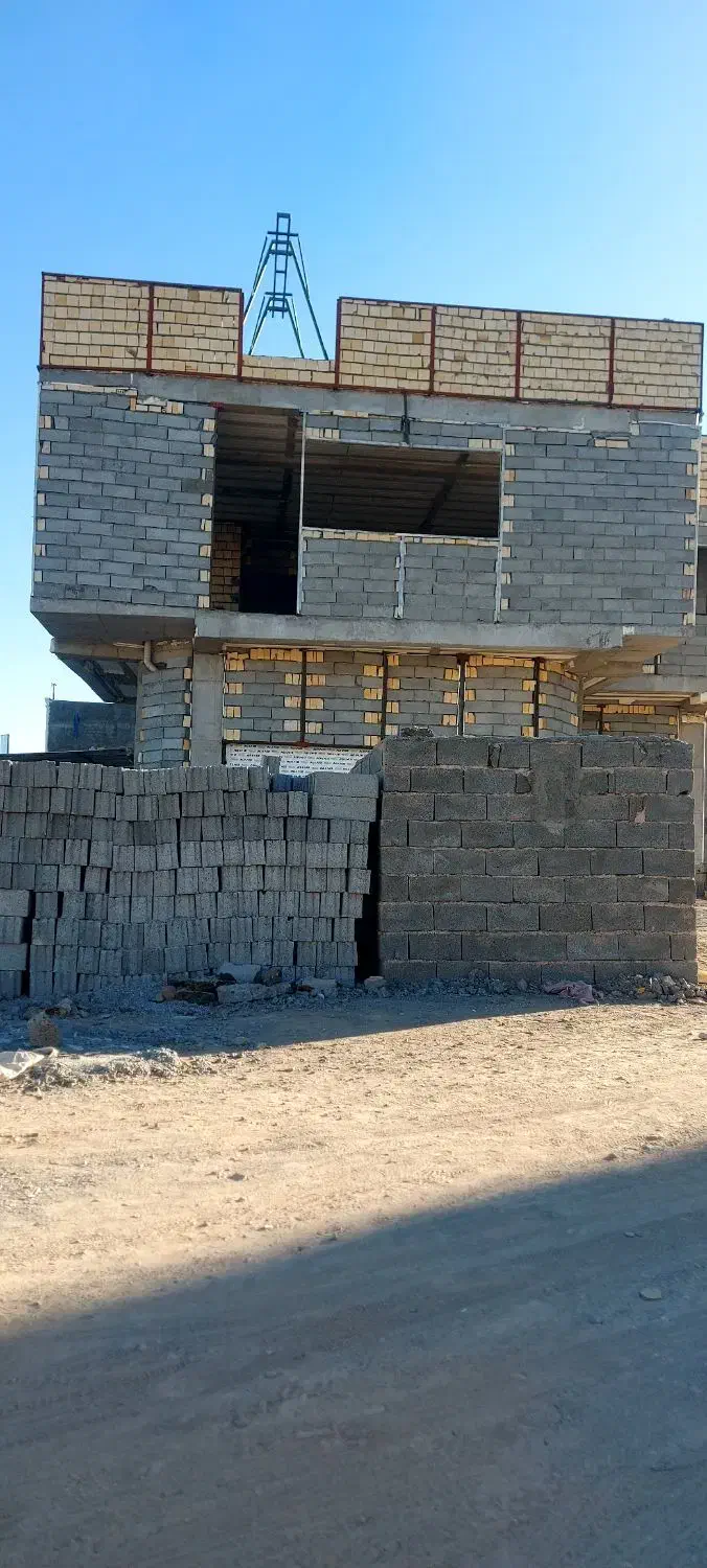 تیر اهن۱۴و۱۶میلگرد ۸ بلوک لیکا فنس با پایه|مصالح و تجهیزات ساختمان|بیرجند, |دیوار