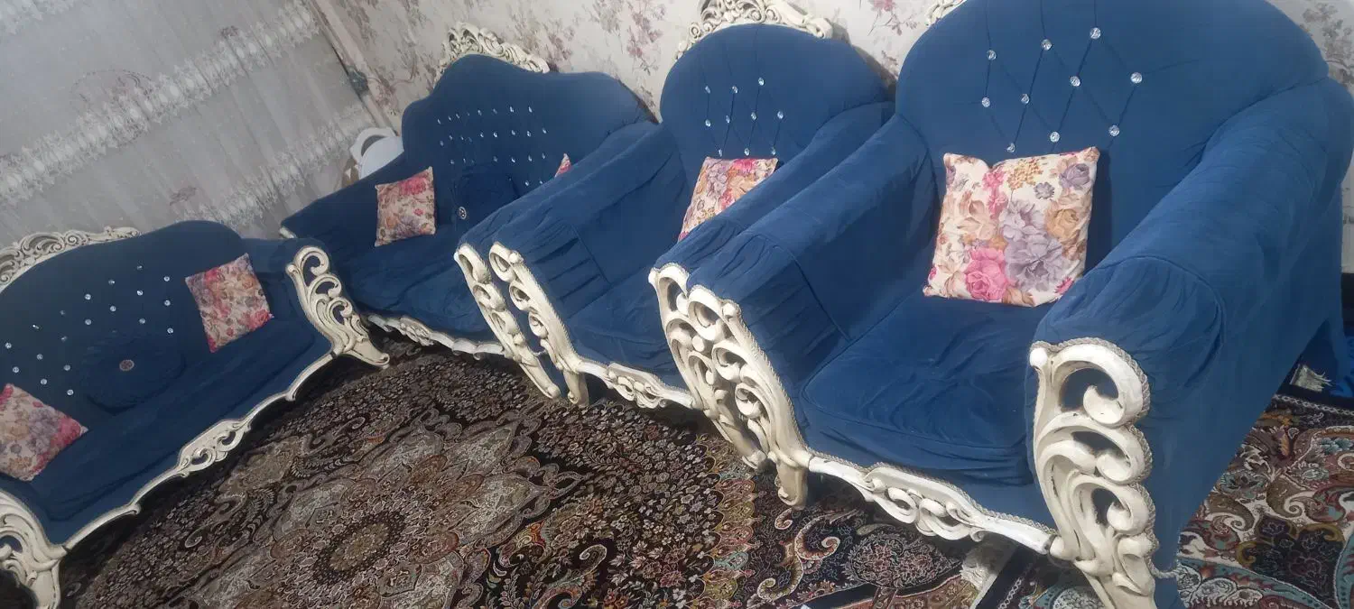 مبل ۷نفره|مبلمان خانگی و میز عسلی|کرج, پیشاهنگی|دیوار