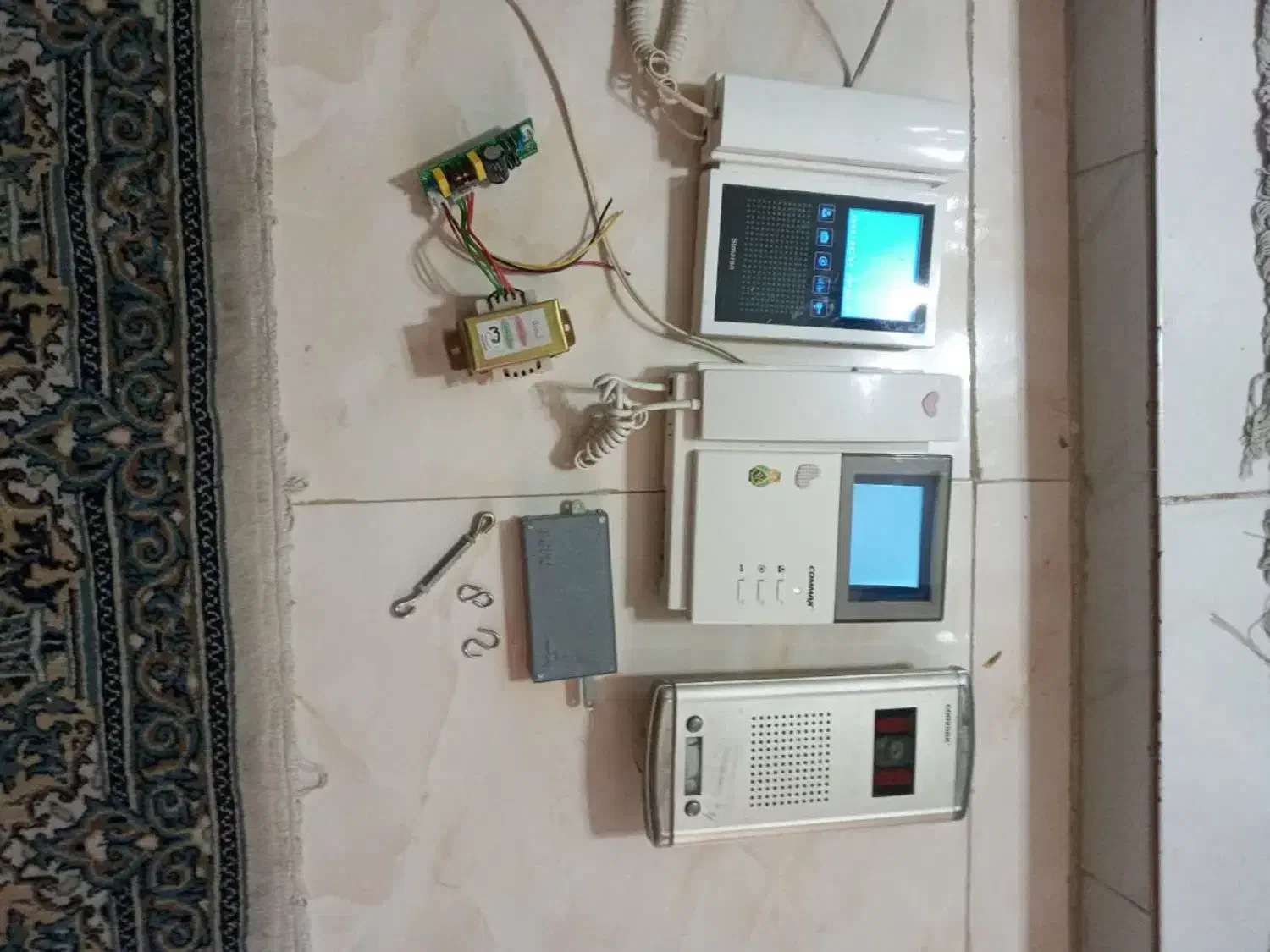 ایفون‌ تصویری حافظه دار لمسی ۲واحده|مصالح و تجهیزات ساختمان|قرچک, مهدیه|دیوار