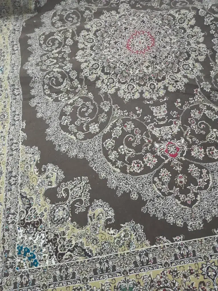 فرش ۱۲ متری رنگ گردویی|فرش|رشت, اسماعیل آباد|دیوار