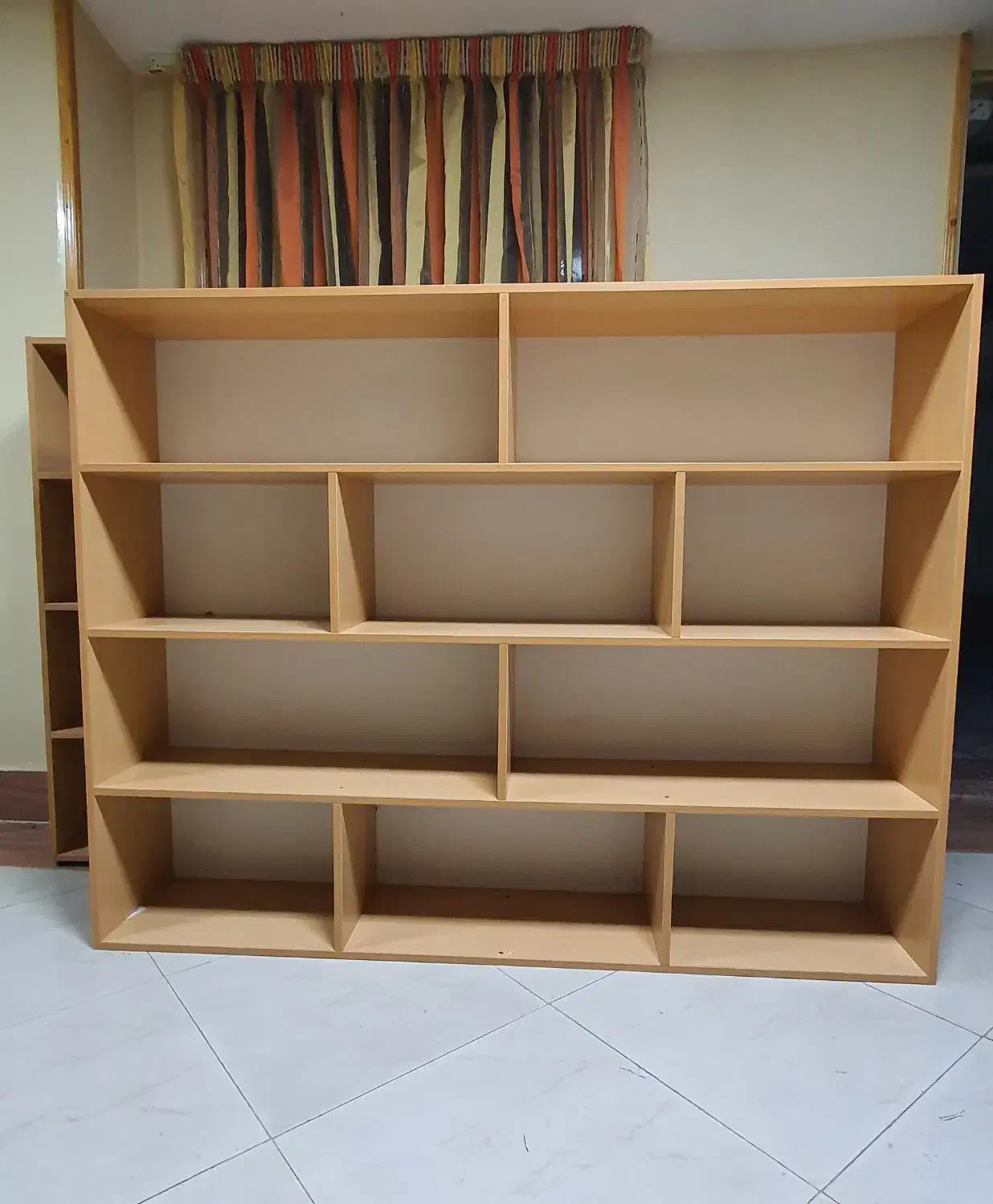 دو کتابخانه جادار - طرح چوب روس|کتابخانه، شلف، قفسه‌های دیواری|گرگان, |دیوار