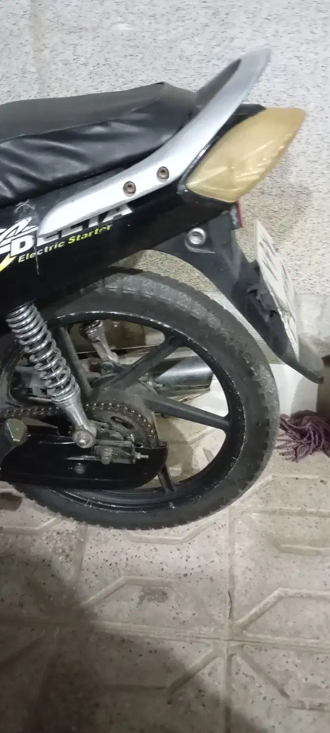 موتور سیکلت بی کلاچ دلتا 125 cc|موتورسیکلت|مشهد, بهارستان|دیوار