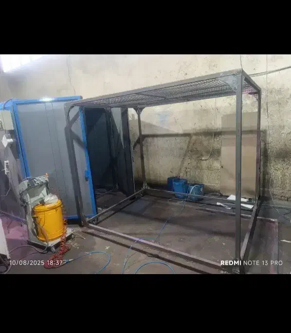 خط کامل کوره رنگ پودری الکترو استاتیک برنر|ماشین‌آلات صنعتی|خاوران, |دیوار