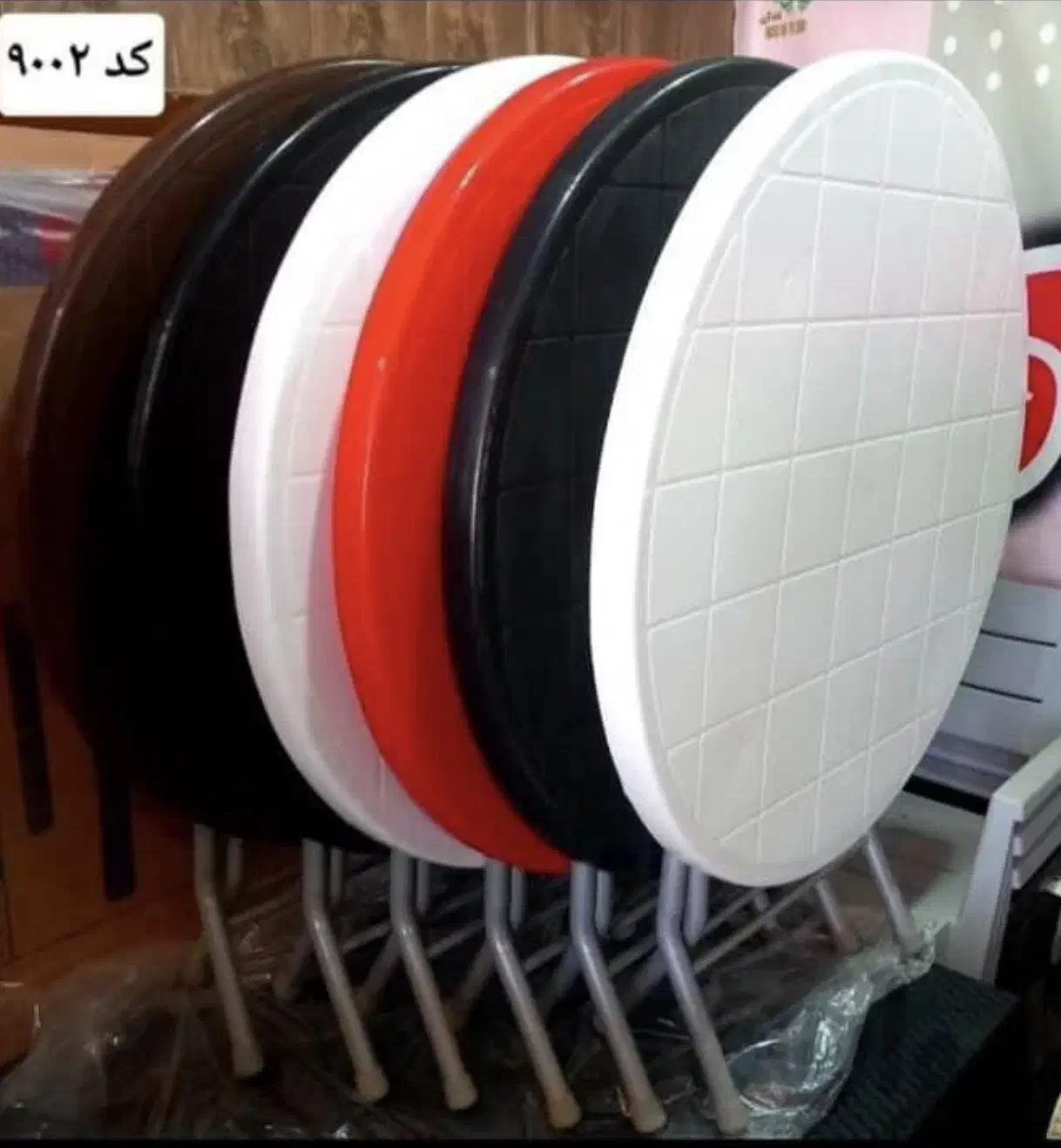 پخش کننده انواع میز پلاستیکی گرد و مربع|میز و صندلی غذاخوری|تهران, یافت آباد جنوبی|دیوار