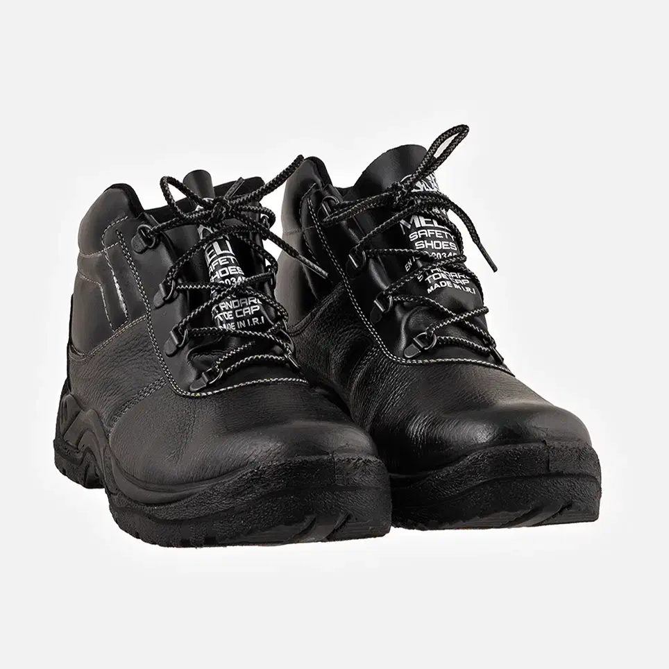 پوتین ایمنی مردانه نوین پی یو 808  کفش ملی|کیف، کفش، کمربند|آباده, |دیوار