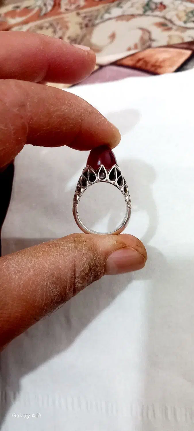 انگشتر معاوضه با انگشتر درحد خودش یا فروش نقدی|بدلیجات|بوشهر, |دیوار